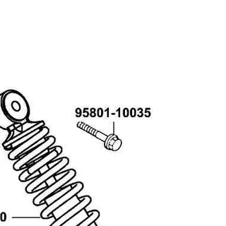 95801-10035-06 BOLT FLANGE 10X35 — diagram cutout