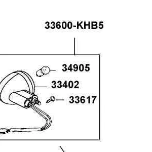 34905-KHB5-9000 BULB WINKER 12V21W — diagram cutout