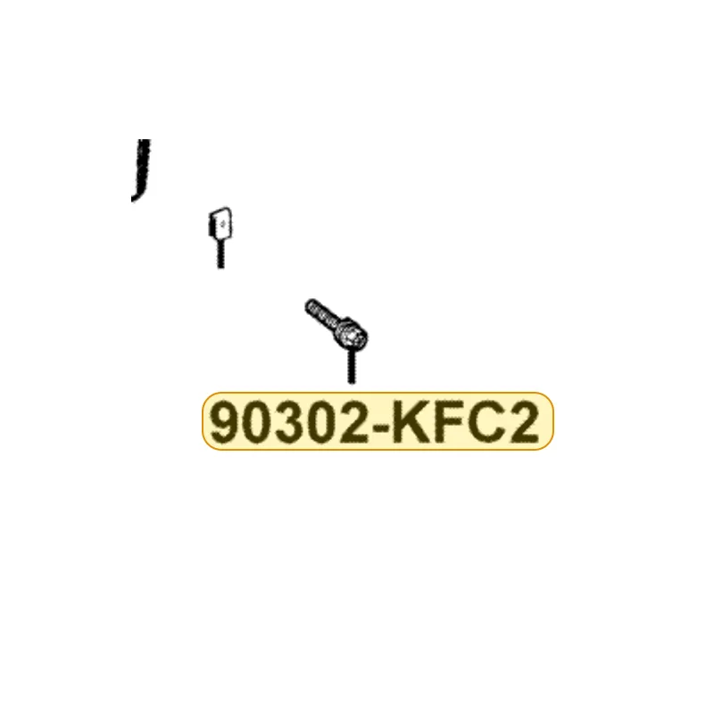 90302-KFC2-900 BOLT WASHER 5*25 — diagram cutout