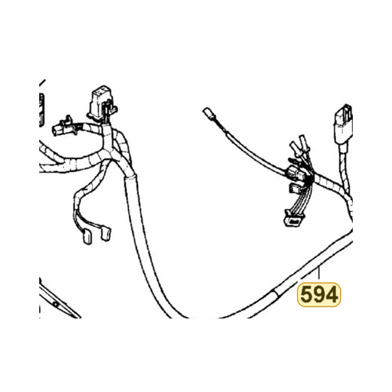 32100-KHD8-M00 HARNESS WIRE — diagram cutout