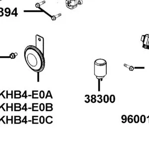 38110-KHB4-E0A HORN COMP (D405) — diagram cutout