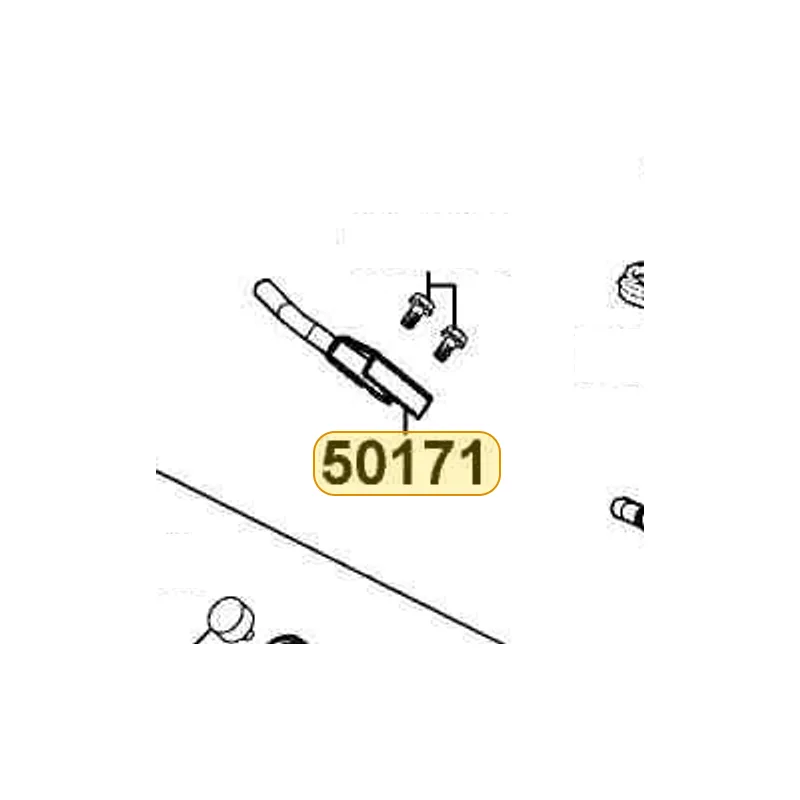 50171-KHD8-900 STAY R LEG SHIELD — diagram cutout