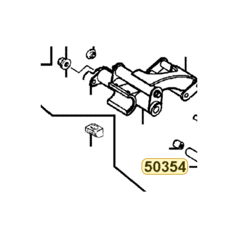 50354-KEBE-900 COLLAR B ENG HANGER — diagram cutout