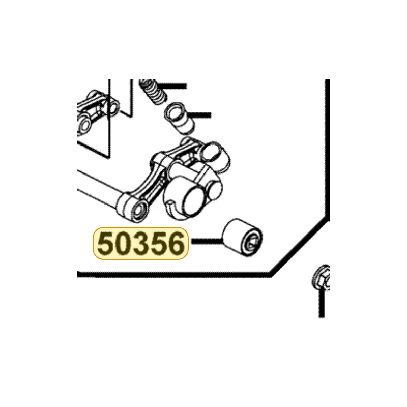 50356-KEBE-900 RUBBER BUSH ENG HANGER — diagram cutout
