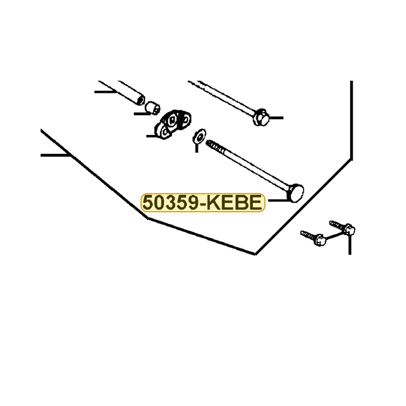 50359-KEBE-900 BOLT SQUARE 10*260 — diagram cutout