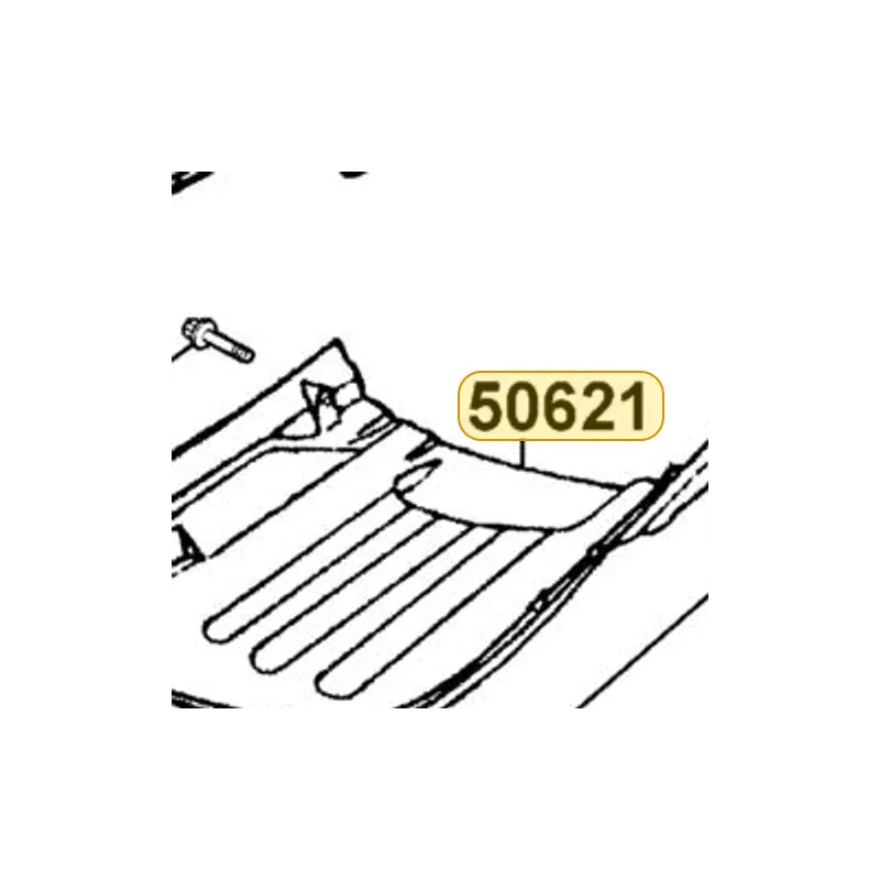 50621-KEBE-E00-N1R COVER UNDER (Black) — diagram cutout