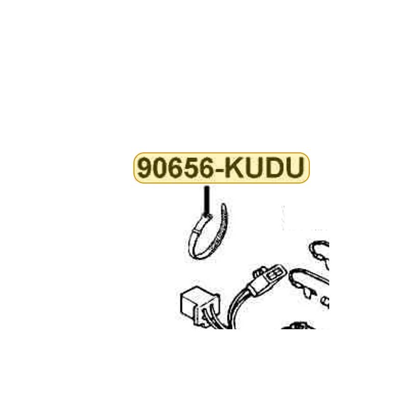 90656-KUDU-900-NMR BAND HARNESS WIRE 8*216 (White) — diagram cutout