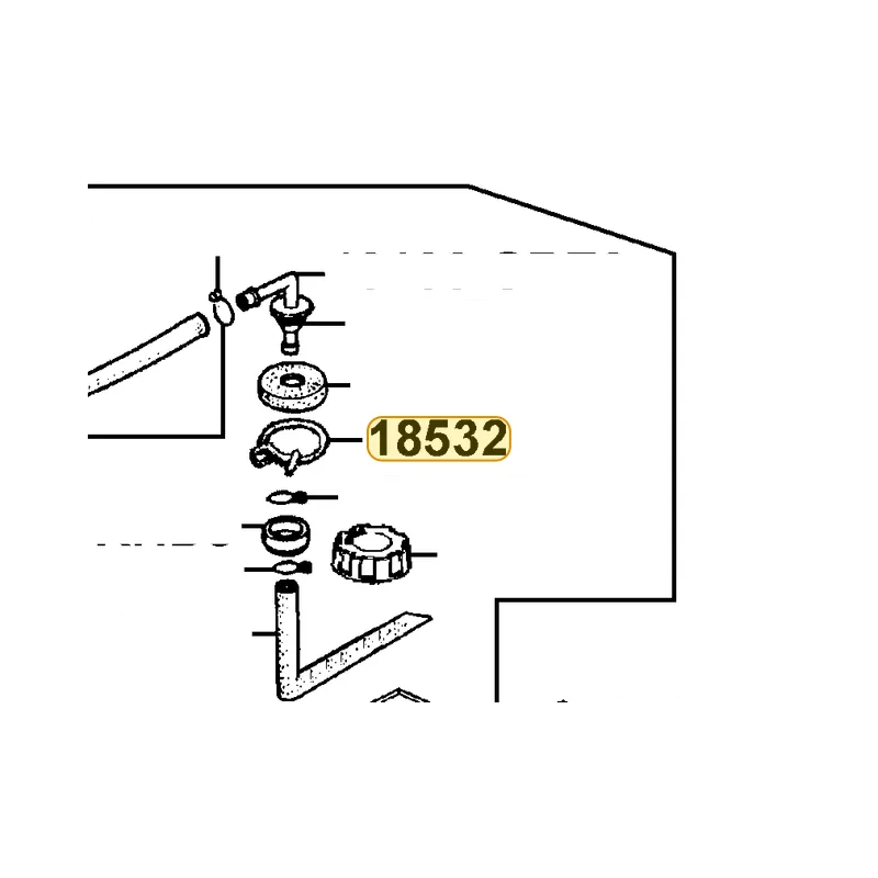 18532-KEBE-900 CLIP RESERVE TANK CAP — diagram cutout