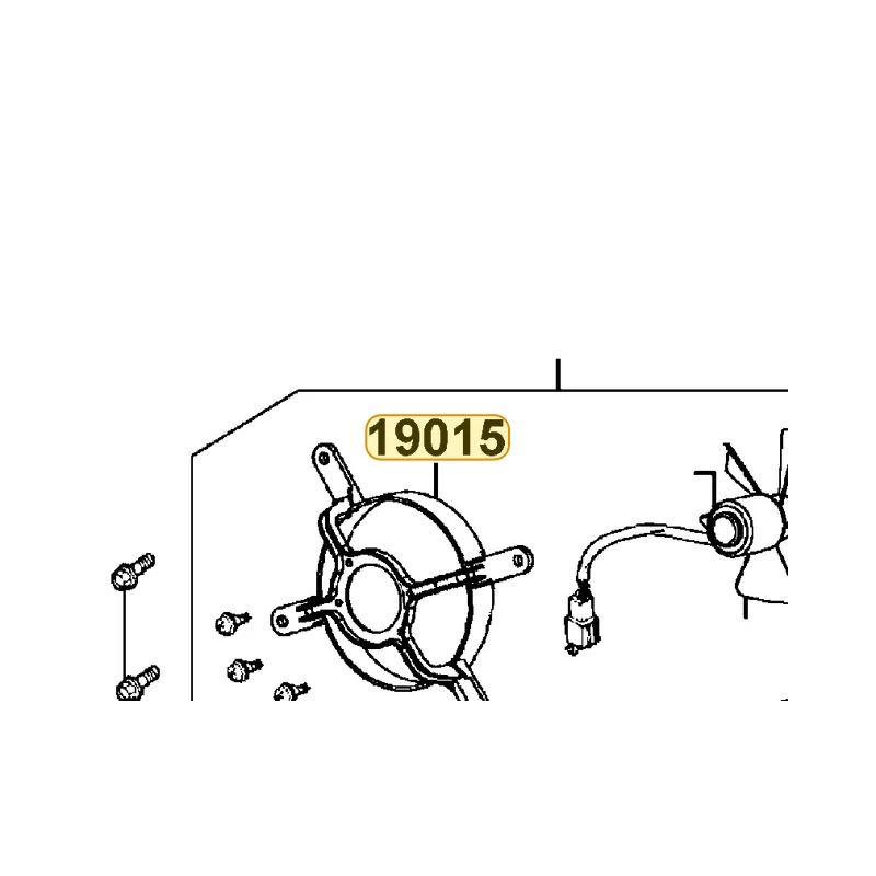 19015-KHD8-900 SHROUD COMP — diagram cutout