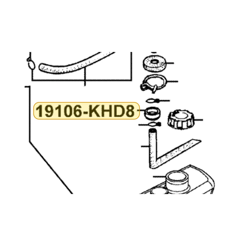 19106-KHD8-900 STOPPER RADIATOR FLUID — diagram cutout