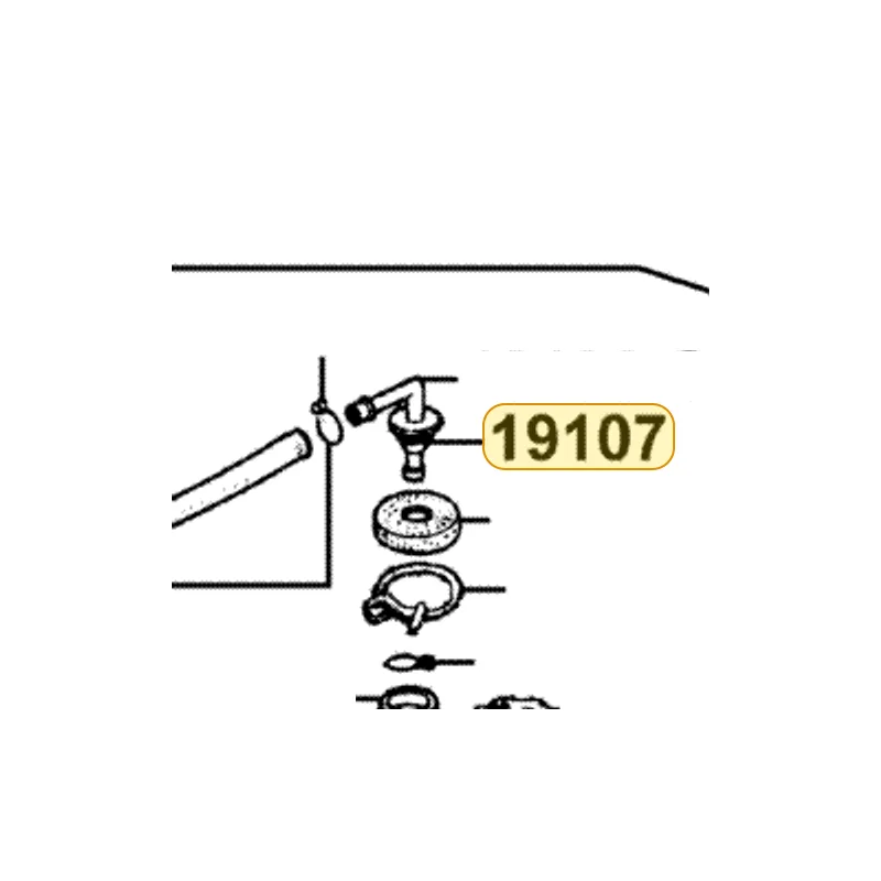 19107-GBE2-001 STOPPER RAD FLUID — diagram cutout