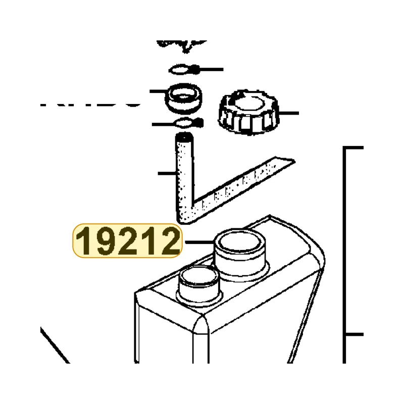 19212-KHD8-900 PACKING RESERVE TANK — diagram cutout