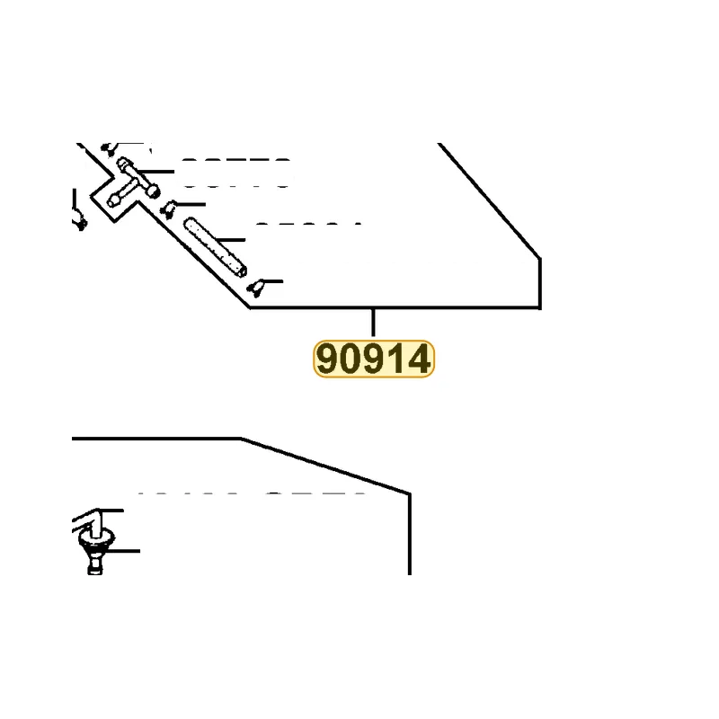 90914-KHD8-900 TUBE ASSY WATER — diagram cutout