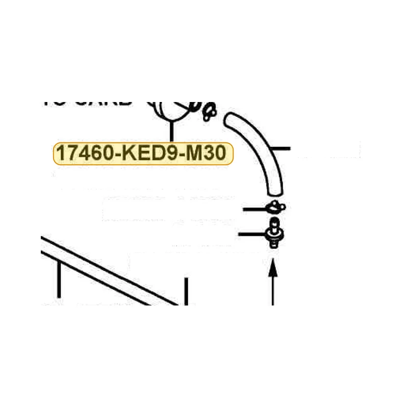 17460-KED9-M30 VALVE COMP VAPOR CONTROL — diagram cutout