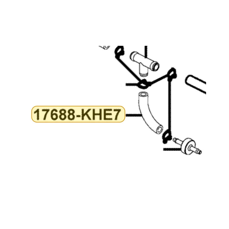 17688-KHE7-M30 TUBE ASSY JOINT-ONE WAY — diagram cutout