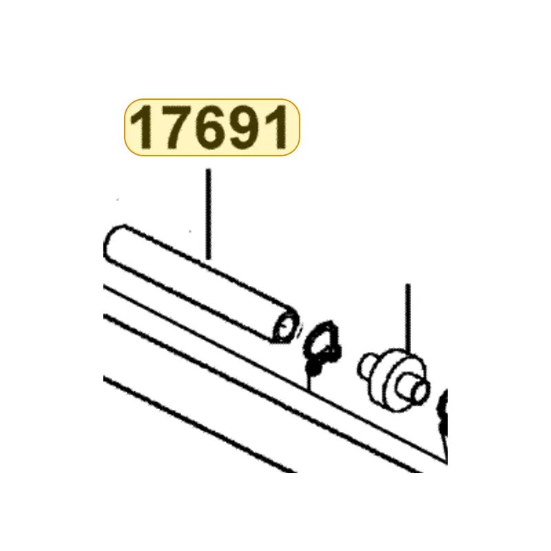 17691-KED9-M30 TUBE FUEL FLOW-ACV — diagram cutout