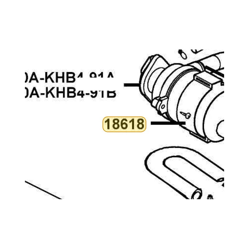 18618-GFY6-960 RUBBER AIC-AICV MOUNT — diagram cutout
