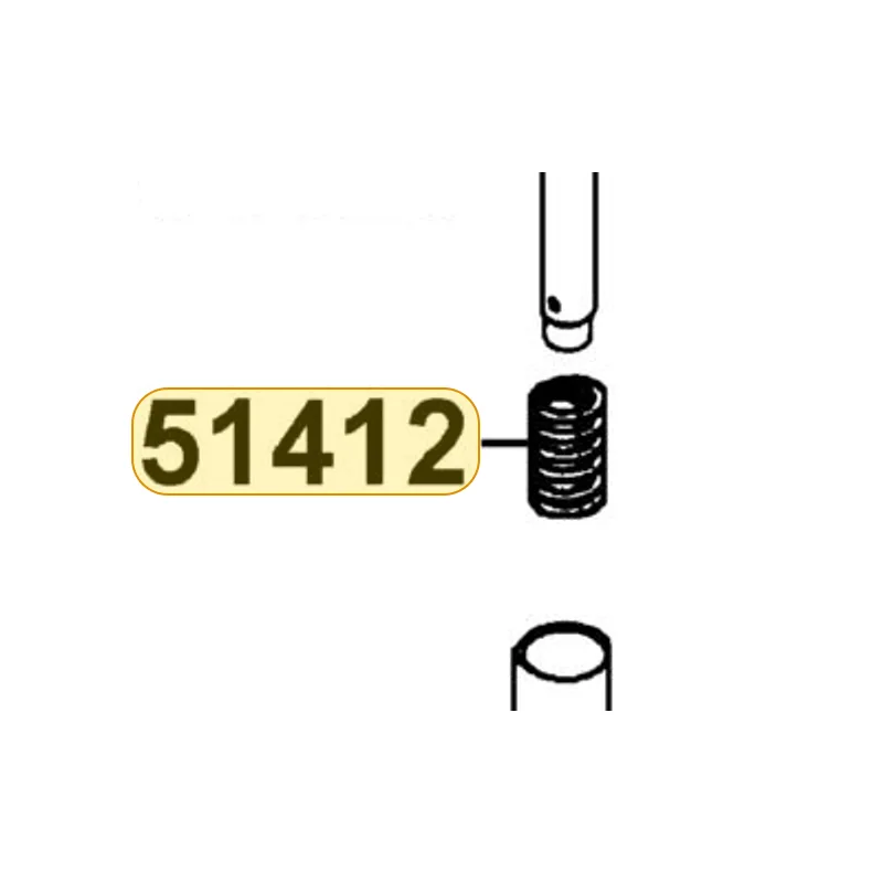 51412-KHD8-900 REBOUND SPRING — diagram cutout