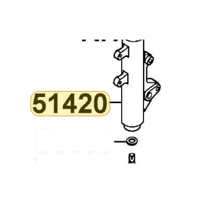 51420-KHD8-900-NJA BOTTOM CASE R (Silver) — diagram cutout