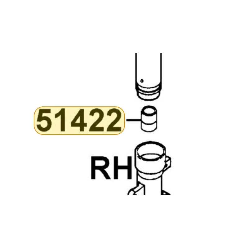 51422-KEC8-900 OIL LOCK PIECE — diagram cutout
