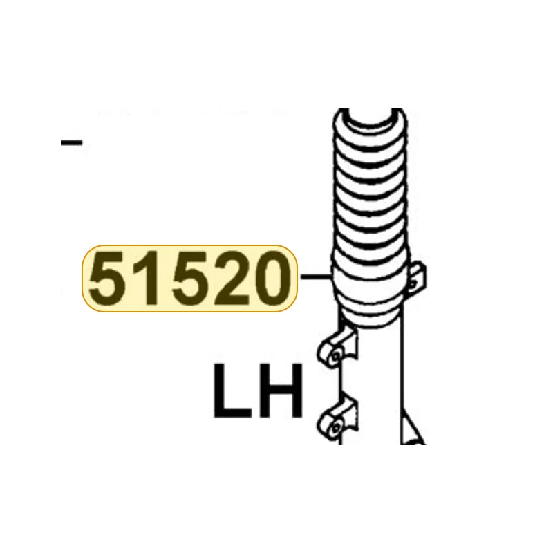 51520-KHD8-900-NJA BOTTOM CASE L (Silver) — diagram cutout