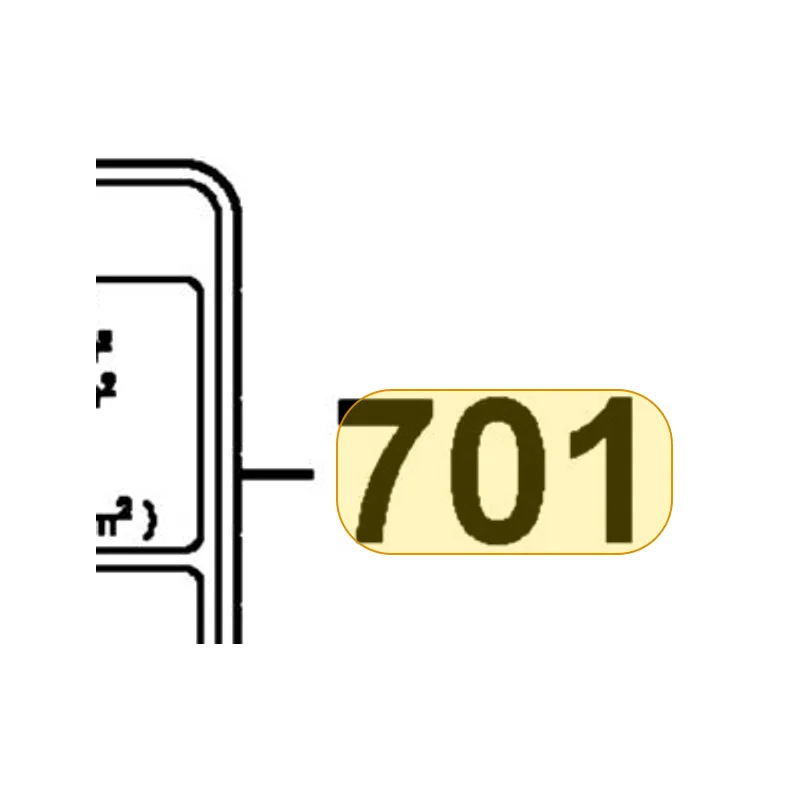 87505-KHD8-MG0-T01 LABEL TIRE **MG0 — diagram cutout