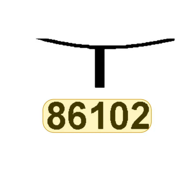 86102-KFA6-E00-T01 EMB K-LOGO 30MM — diagram cutout