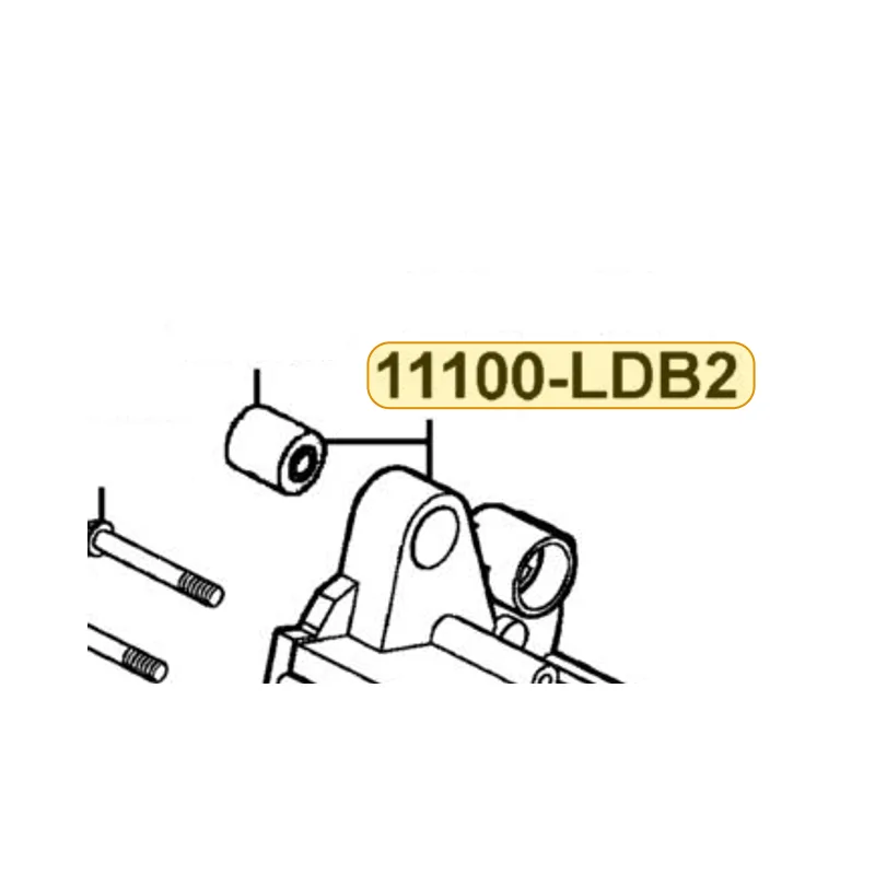 11100-LDB2-305 CRANK CASE SET R — diagram cutout