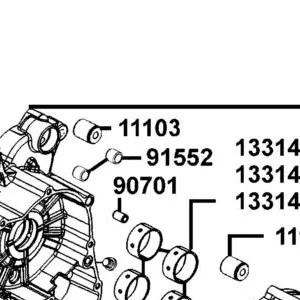 11103-KHE7-900 RUB BUSH ENG HANGER — diagram cutout