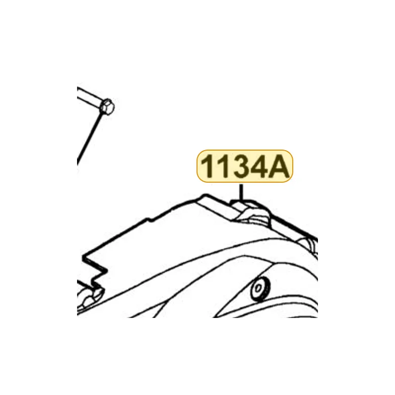1134A-KHE7-900-N8P COVER COMP L COVER (Bright Silver) — diagram cutout