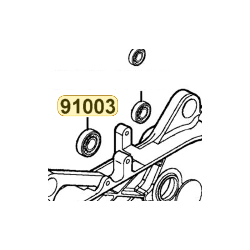 91003-KHE7-900 BRG BALL RADIAL TMB2/22CCS15 — diagram cutout