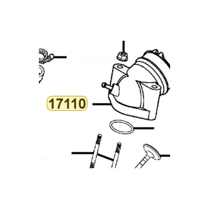 17110-KHE7-E00 PIPE COMP INLET — diagram cutout