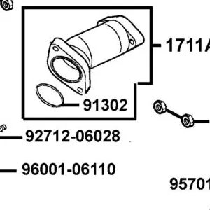 91302-2L00-001 O-RING 33.5*3