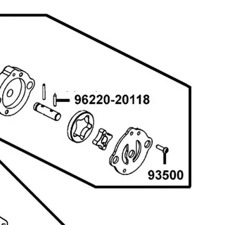96220-20118 ROLLER 2*11.8 — diagram cutout