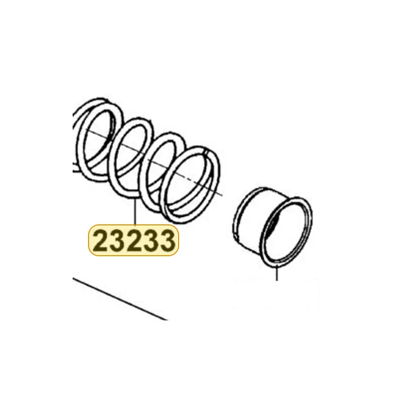 23233-KHE7-900 SPG DRIVEN FACE — diagram cutout