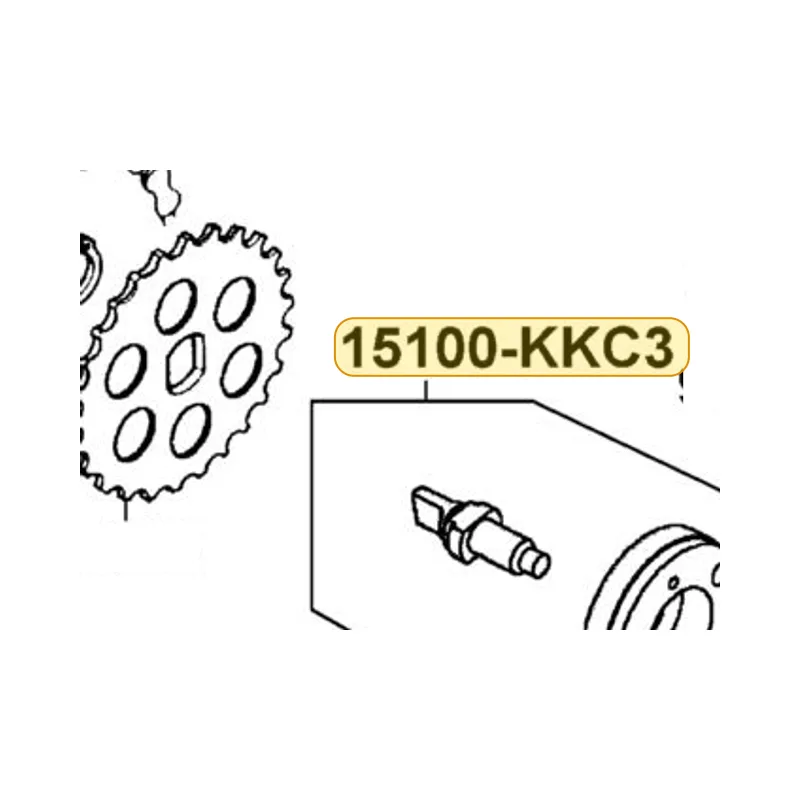 15100-KKC3-900 PUMP ASSY OIL — diagram cutout