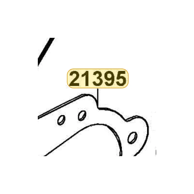 21395-KHE7-980 GASKET, MISSION COVER A — diagram cutout