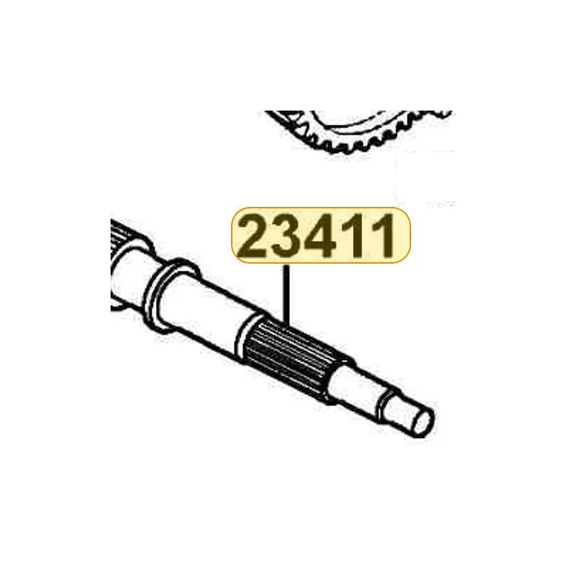 23411-KHE7-900 SHAFT DRIVE — diagram cutout