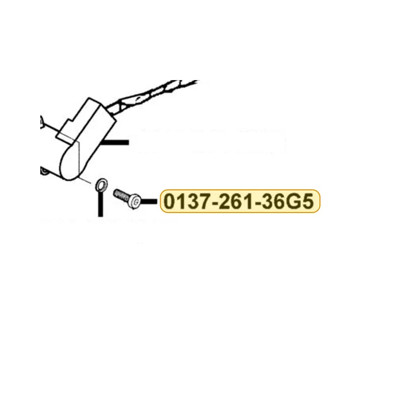 0137-261-36G5 SCREW PAN — diagram cutout