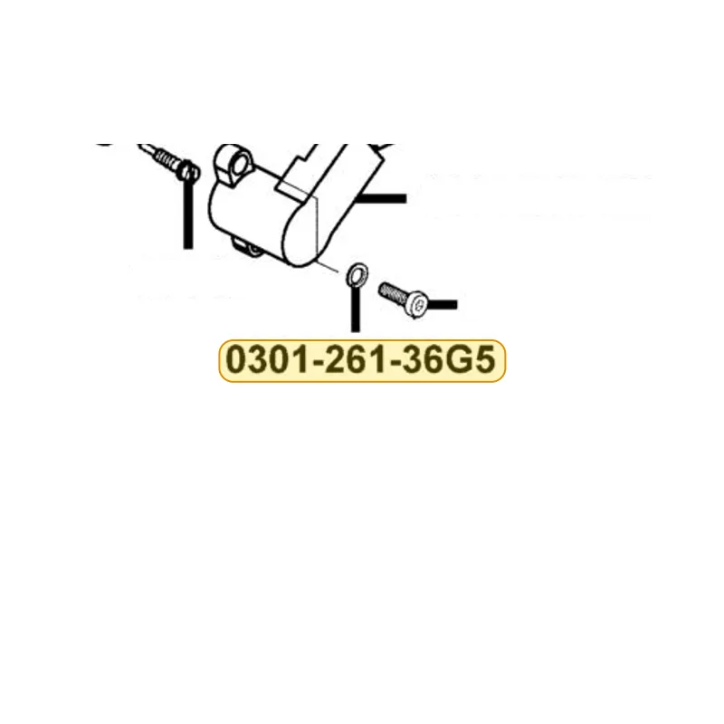 0301-261-36G5 PLAIN WASHER — diagram cutout