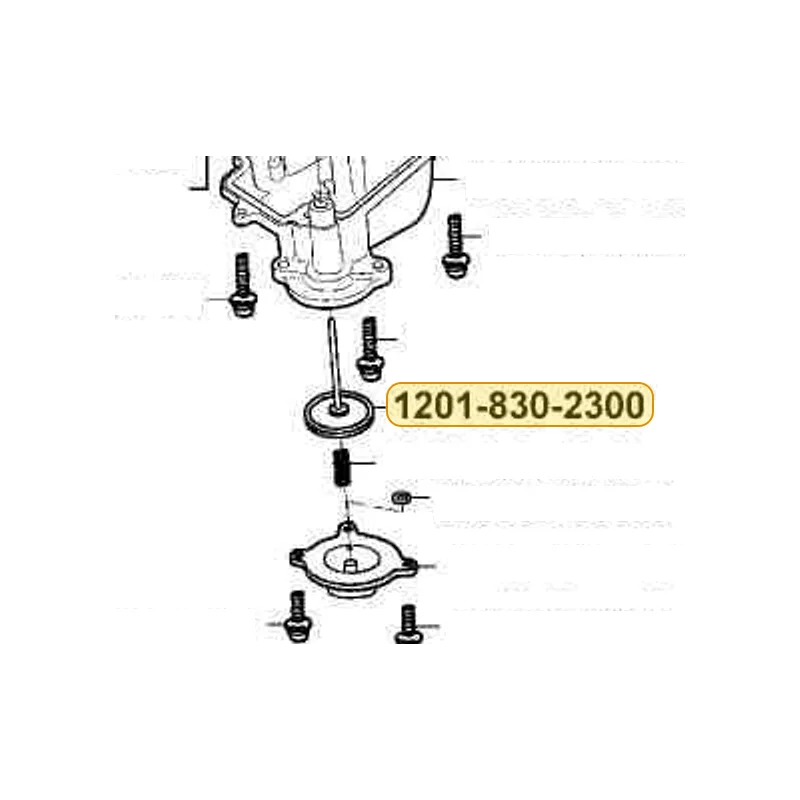 1201-830-2300 DIAPHRAGM COMP — diagram cutout