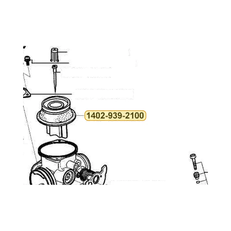 1402-939-2100 VACUUM PISTON COMP — diagram cutout