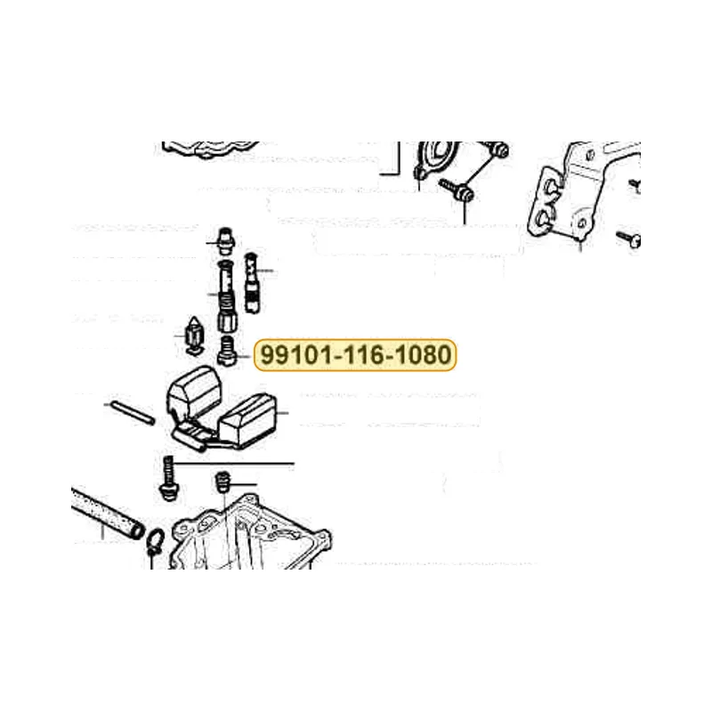 99101-116-1080 MAIN JET — diagram cutout