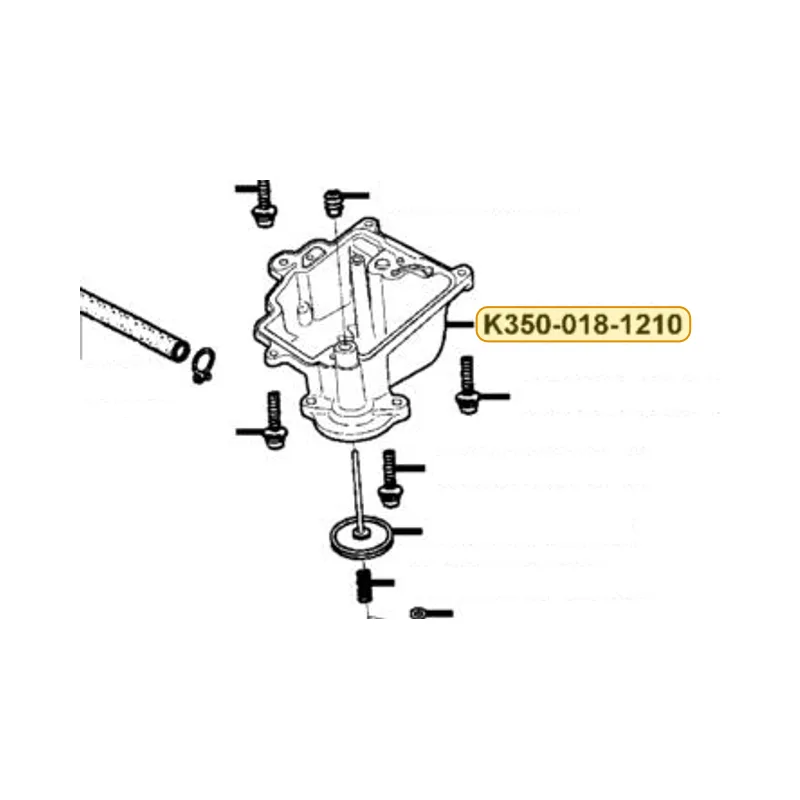 K350-018-1210 FLOAT CHAMBER SET — diagram cutout