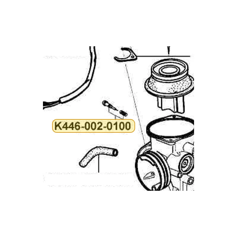 K446-002-0100 SCREW SET — diagram cutout
