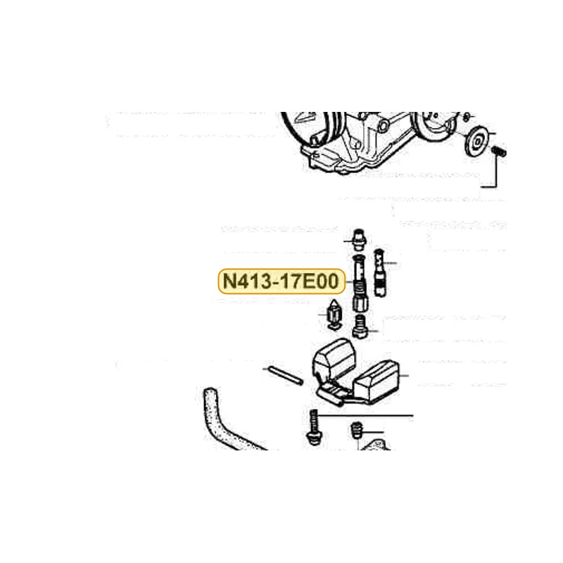 N413-17E00 NEEDLE JET HOLDER — diagram cutout