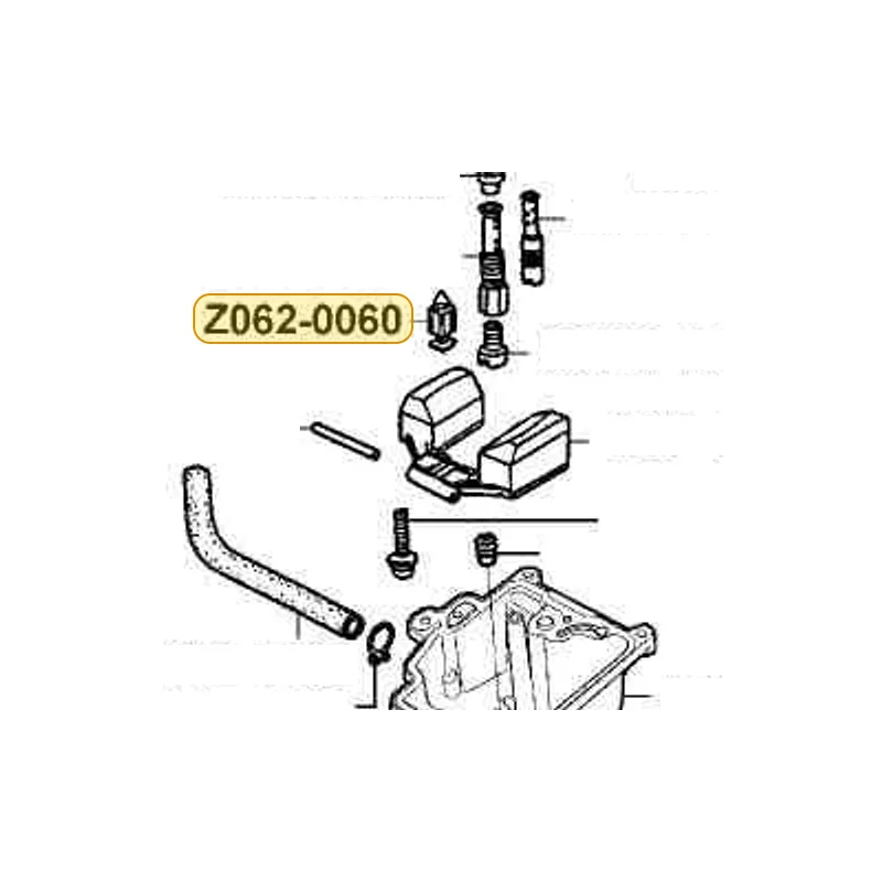 Z062-0061 FLOAT VALVE SET — diagram cutout