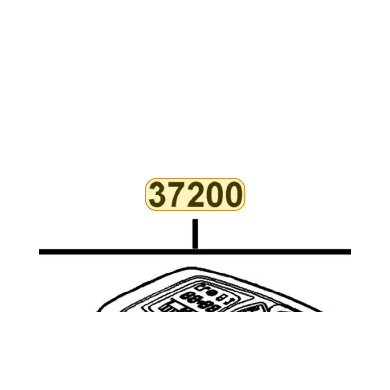 37200-KHE7-MG1 METER ASSY SPEED **(2) C.2009.04.01 — diagram cutout