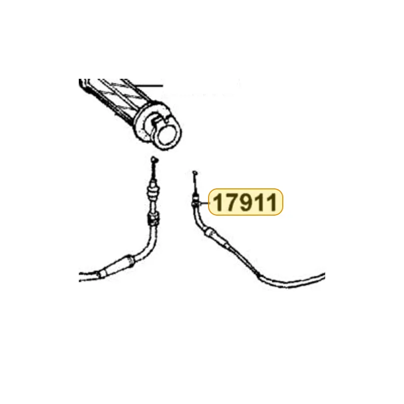 17911-KHE7-900 CABLE B COMP THROT — diagram cutout