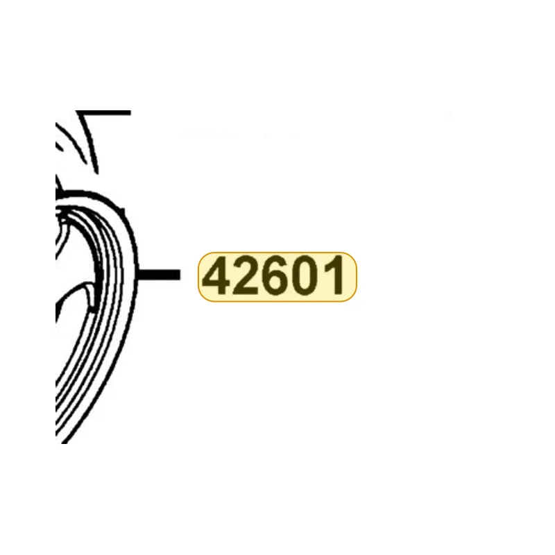 42601-KHE7-E0C-NJA WHEEL RR CAST (Silver) — diagram cutout